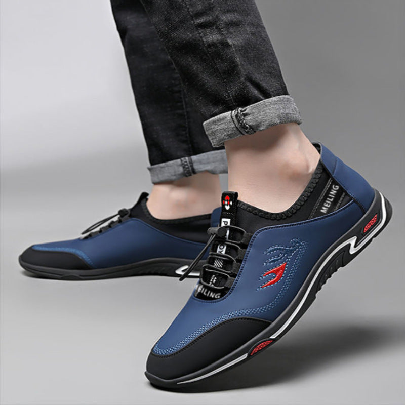 Summer New Men's Shoes Korean Style Men's Casual Shoes Lightweight Soft Sole Fashionable Men's Shoes Men's Sports Shoes