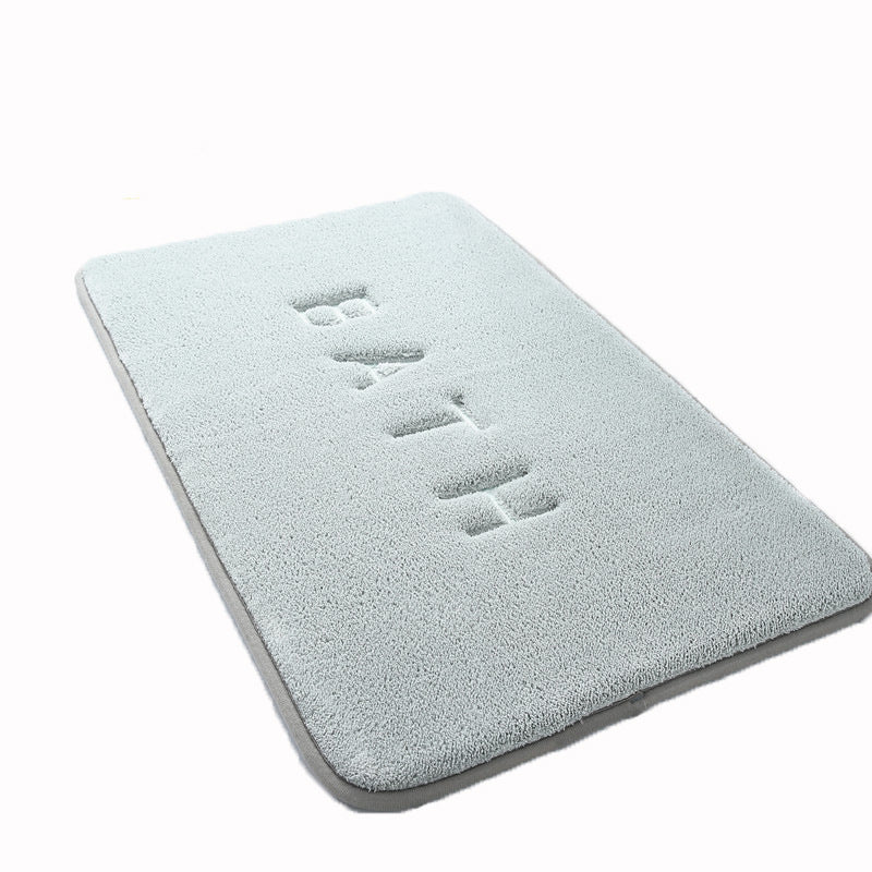 Cross-border Memory Foam Floor Mat Bathroom Bathroom Coral Fleece