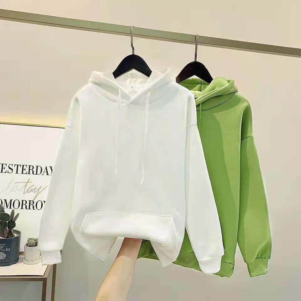 Plus Velvet Western Style Student Age Reduction Ins Super Fire Loose Embroidered Hood