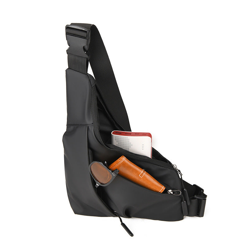 Close-fitting Triangle Bag Casual Derm Men's Crossbody Casual Chest Bag