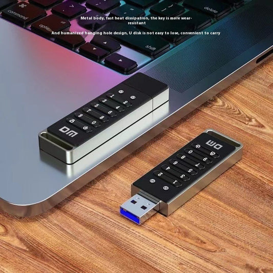 تشفير الأزرار الرقمية الذكية وحماية سرية الملفات عبر USB30 عالي السرعة