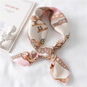 Silk Scarf Women's Decorative  All-match