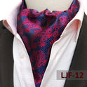 Men's Scarf Jacquard Polyester Fashionable And Warm