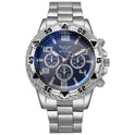 Fake Three-eye Casual Steel Watch Alloy Fashion