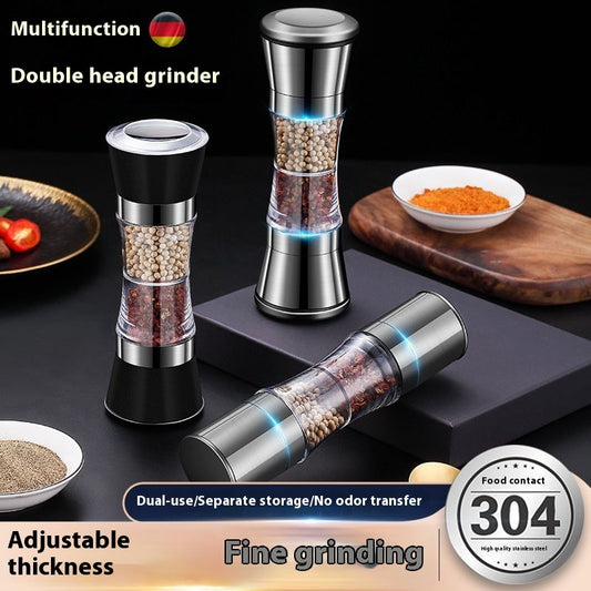 304 Double-headed Stainless Steel Pepper Grinder