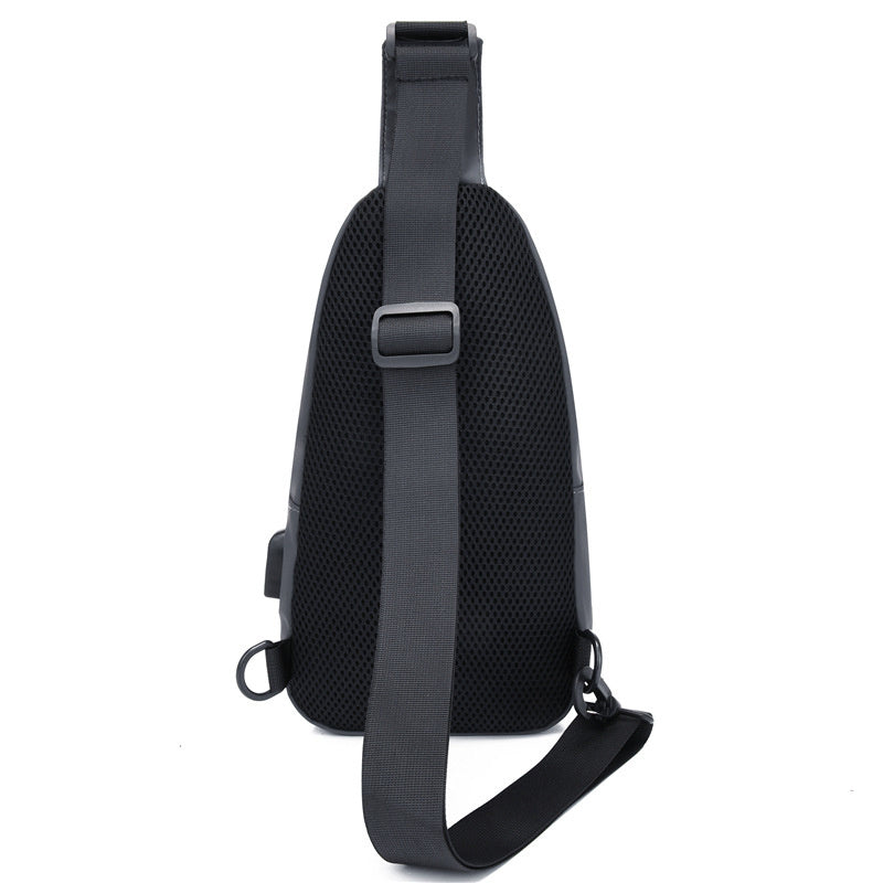 Men's Chest Bag Casual Backpack Sports Function Oblique Shoulder Fashion Tactical Single Crossbody