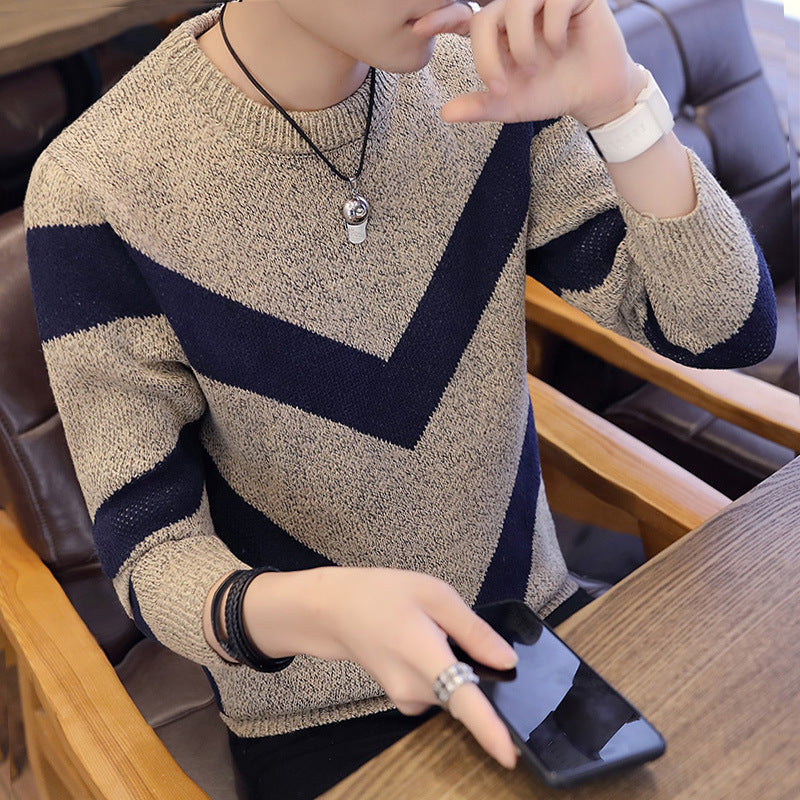 Comfortable Fashion Trendy Round Neck Sweater