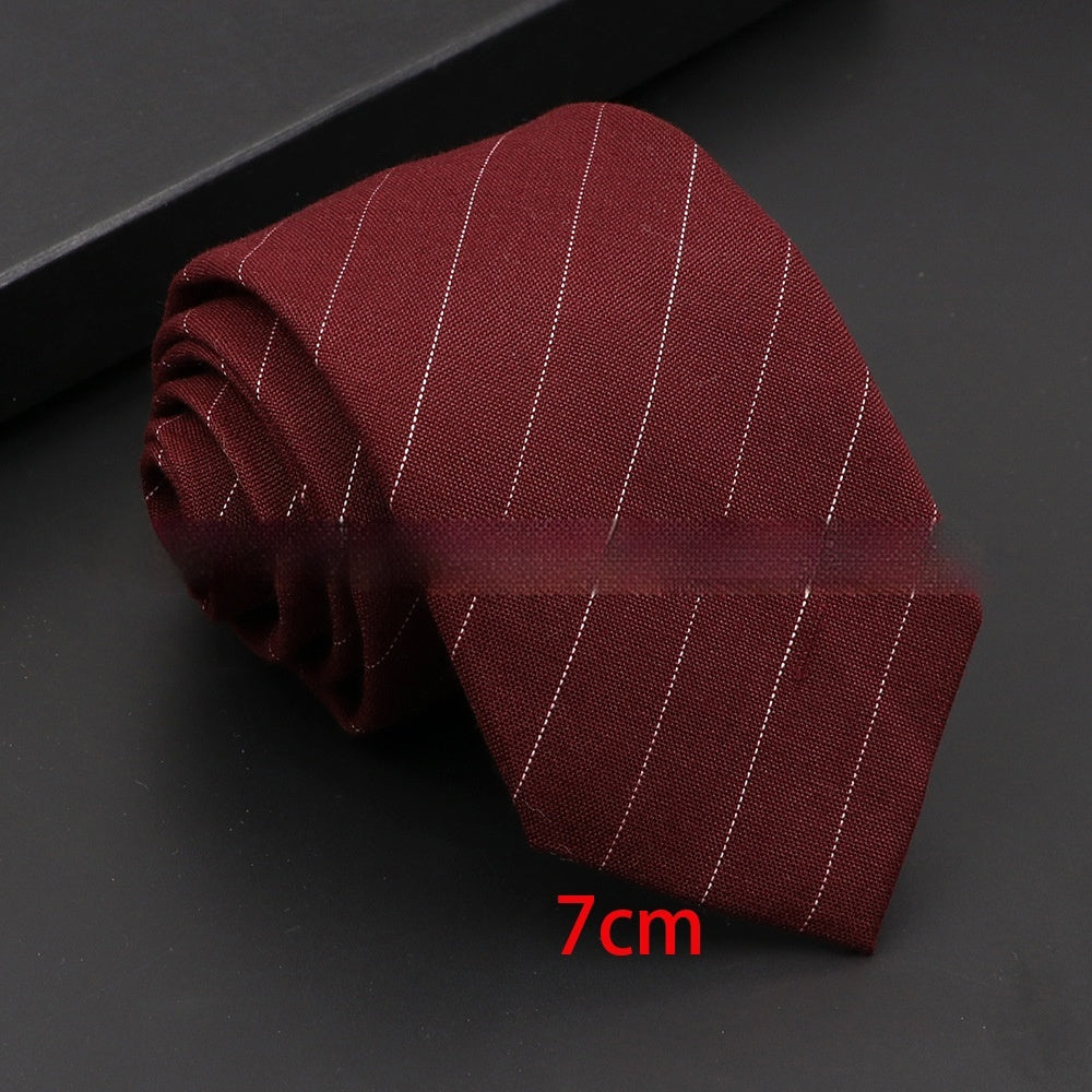 Artificial Woolen Necktie Korean Casual Accessories