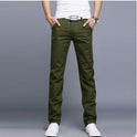 Trendy Slim Four Seasons Long Pants Men's Work Pants