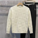 Men's Round Neck Long Sleeve Bottoming Shirt Sweater