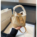 Crossbody Bags Women Shoulder Bag Casual Retro Plush Bag Versatile Plush Designer Bags Purse And Handbags Female Bags