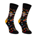 Colorful Skull Jacquard Trendy Socks Cotton Street Fashion