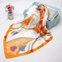 High-end Versatile Vintage Printed Scarf Women's Workplace Scarf