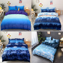 Four-piece Bed Set Blue Night Sky Bed Sheet Quilt Cover Single Double