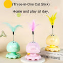 Tunnel Funny Cat Ball Leaking Food Funny Cat Stick Cat Turntable Pet Leaking Food Turntable Toy Cat Toy Self-pleasure Artifact