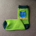 Men's Socks With Cat Head In Sunglasses