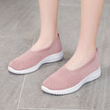 Flat Casual, Breathable And Lightweight Women's Shoes