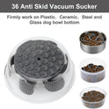 Dog Slow Feeding Bowl Silicone Spiral Dog Food Bowl   Into The Feeder To The Feeding Rate