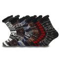 Ethnic Style Men's Thickened Warm Non-slip Room Socks