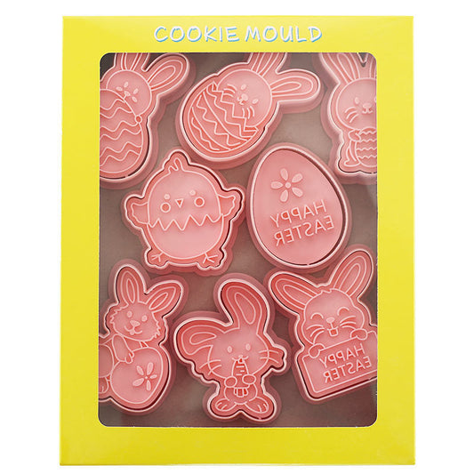 Easter Cookie Mold Cartoon Bunny Easter Egg Cookie Press