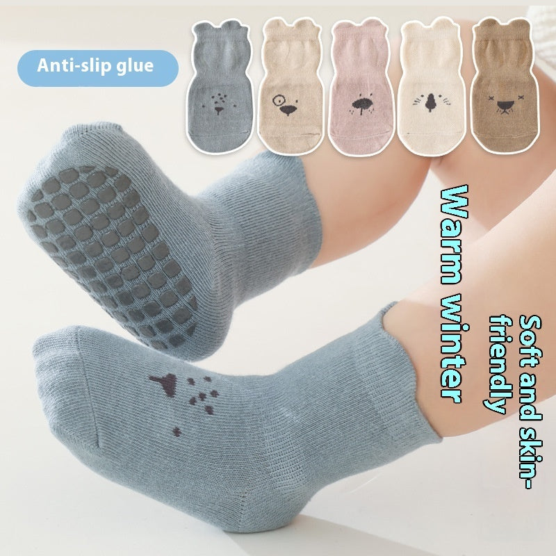 Baby Floor Non-slip Floor Socks Cotton Socks Tube