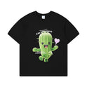 Men's Cartoon Cactus Printed T-shirt