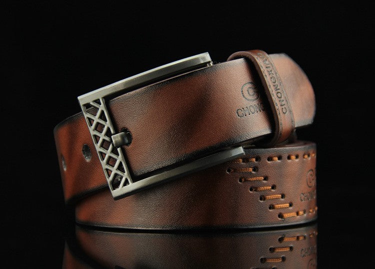 Fashion Men's Pin Buckle Antique Casual Belt