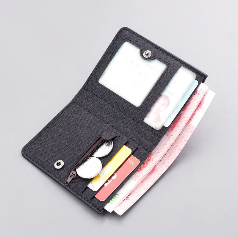 Can Put Driver's License Ultra-thin  Men's Mini Wallet