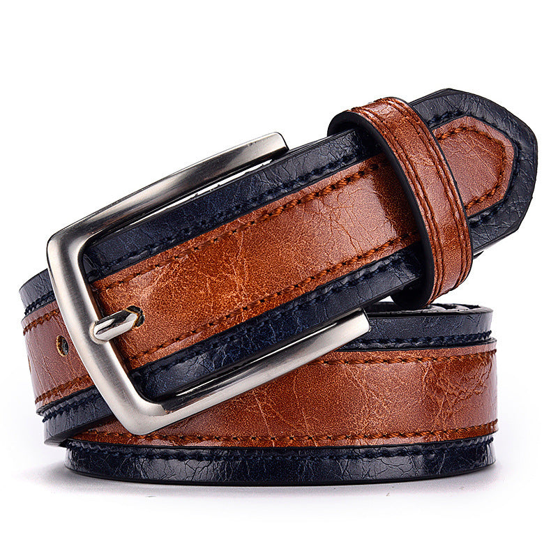 Color Matching Men's Casual Belt