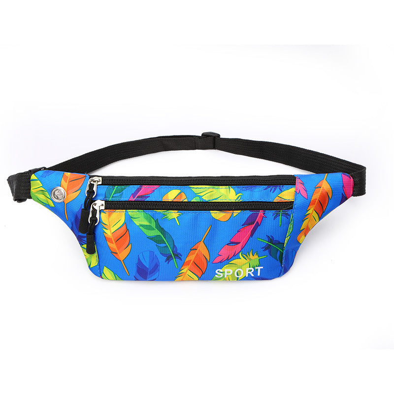 Fashionable Camouflage Print Waterproof Sports Fanny Pack