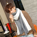 Men Scarves Can Match Colors Fashion