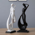 Nordic Minimalist Abstract Modern Sculpture Figure Statue Resin Crafts Home Decoration