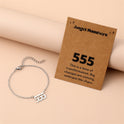 Creative Stainless Steel Angel Digital Bracelet For Women