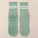 Non-slip Toe Mid-calf Length Two-bar Socks