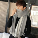 Men's Fashion Versatile Knitting Wool Scarf