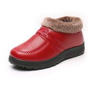 Winter Lady Old Beijing Cloth Shoes With Fleece To Keep Warm