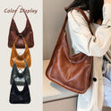 Retro Textured Shoulder Bag Special-interest Design