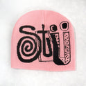 Knitting Trend In English Letters STU Multi-colored Men And Women Hat