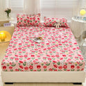 Dust Mattress Protective Cover Three-piece Bed Sheet Set