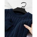 Sweater Men's Thick Cotton Solid Color With Fur