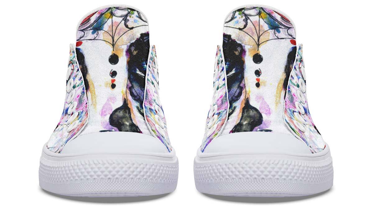 Fashion Print Couple Low-Top Canvas Shoes