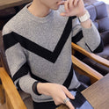 Comfortable Fashion Trendy Round Neck Sweater