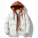 Men's Cotton-padded Hooded Thickened Sports Jacket