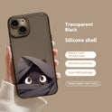 Black Cat High Sense Couple Phone Case