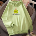 Avocado Hoodie Sweatshirt Hooded Sweater Men And Women Plus Velvet Loose