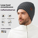 Big Head Circumference Warm Ear Protection Men's Woolen Cap