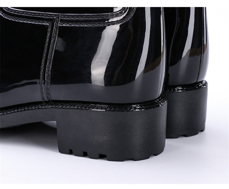 High Tube Rivet Rain Boots Adult Non-slip