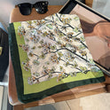 Women's Scarf Fashion Flower Artificial Silk