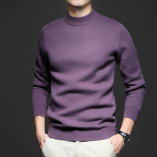 Men's Sweater Worsted Sweater Knitted Long Sleeve