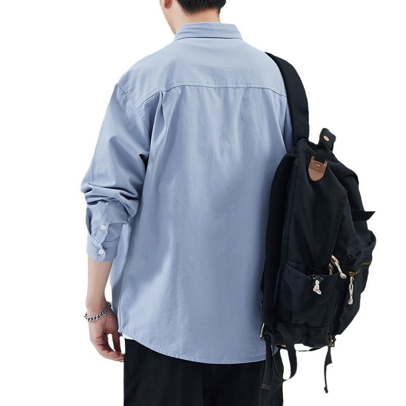 Men's Cotton High-grade Loose Casual Shirt Coat